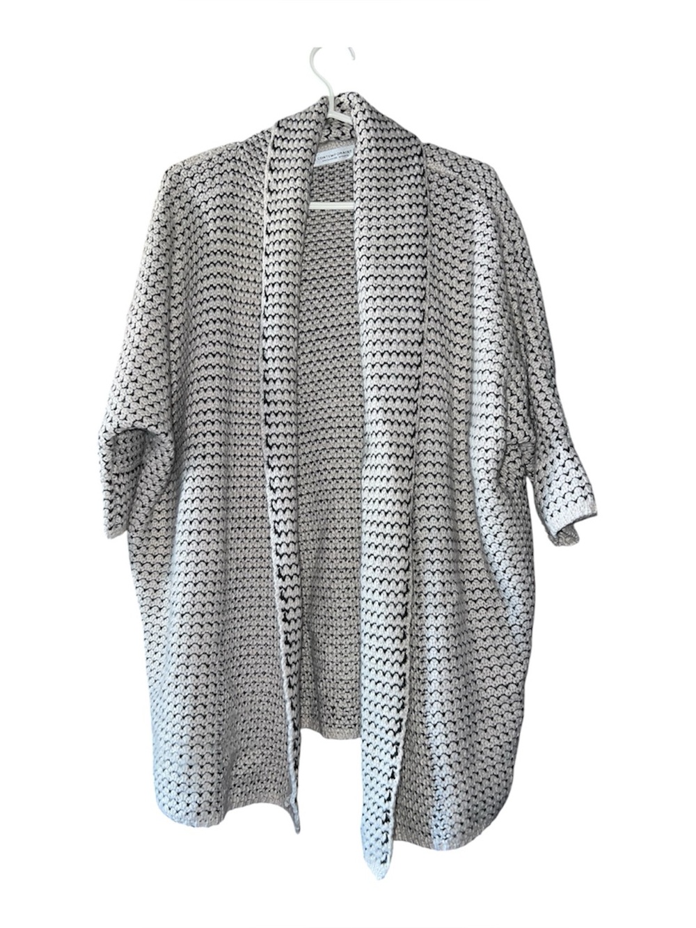 Simons Contemporaine quarter sleeve cocoon cardigan